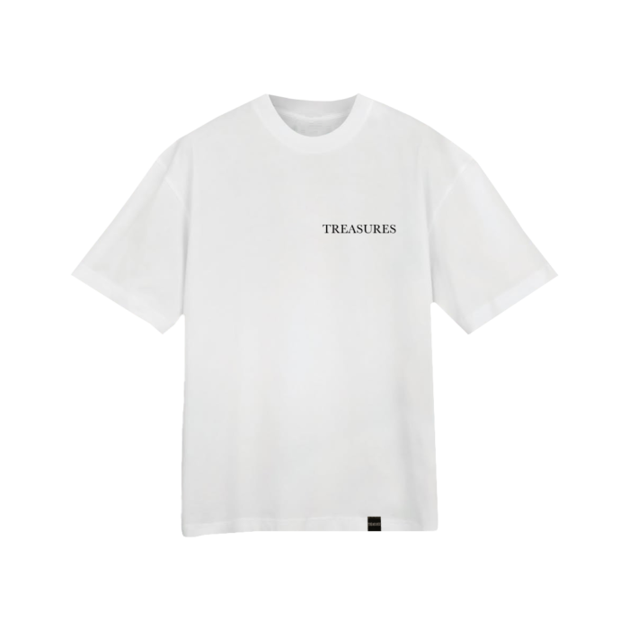 Treasures // White Basic Oversize Tee